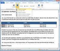 La mise en page est préservée ! La nouvelle barre d'outils SYSTRAN pour Word s'intègre dans les versions 2010, 2007 et 2003 de Microsoft Word.Traduisez vos documents Word en un clic.